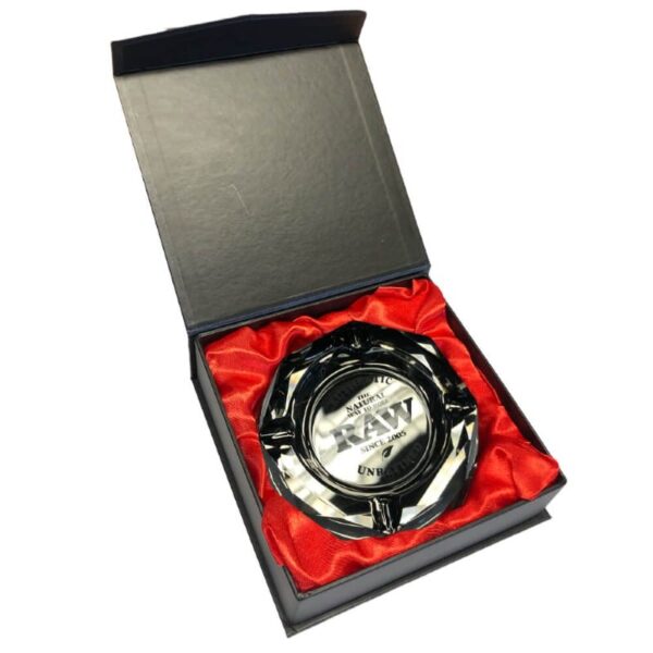 RAW Glazen Asbak Deluxe