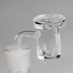 Black Leaf Quartz Banger met Spinner Cap & Terp Pearls - Afbeelding 2