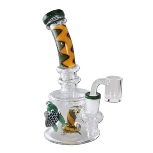 DAB Rig - Black Leaf Oil Bong Turtle