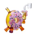 DAB Rig - Black Leaf DONUT Met Banger - Afbeelding 2