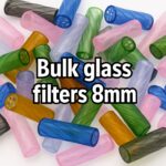 bulk glass filters 8mm