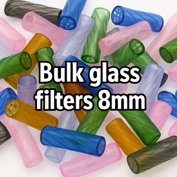 bulk glass filters 8mm