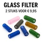 glass filters 2 stuks